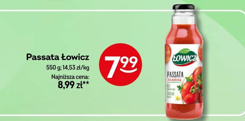 Passata Łowicz promocja w Żabka