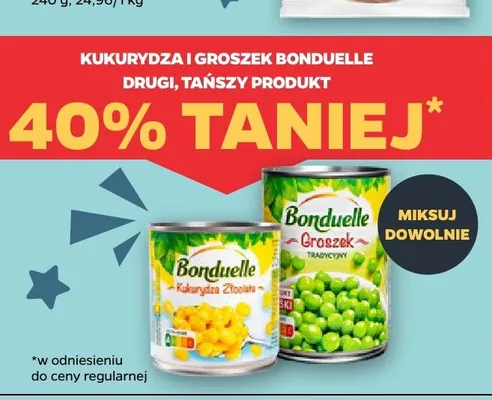 Groszek Bonduelle promocja w Netto