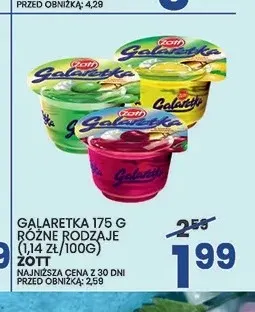 Galaretka Zott promocja w Wafelek