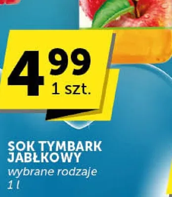 Sok Tymbark jabłkowy wybrane rodzaje promocja w ABC