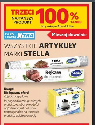 Gąbki do zmywania Stella promocja w Kaufland