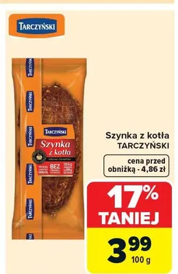Szynka z kotła promocja w Carrefour Market