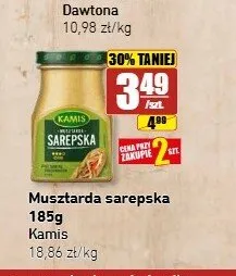 Musztarda sarepska Kamis promocja w API Market