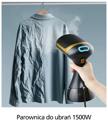 Parownica do ubrań 1500W promocja w Temu