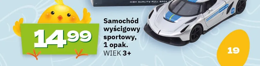 Samochód wyścigowy sportowy promocja w Twój Market