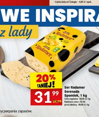 Ser Radamer Serenada Spomlek promocja w Twój Market