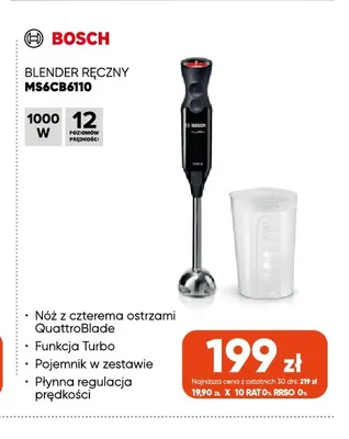 Blender ręczny MS6CB6110 Bosch promocja w Max Elektro