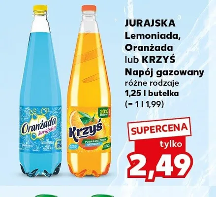 Napój gazowany Jurajska promocja w Kaufland