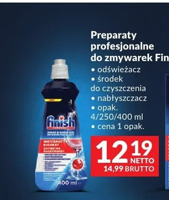 Odświeżacz do zmywarek Finish promocja w Makro
