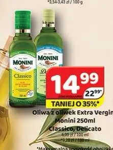 Oliwa z oliwek Extra Vergine Monini Classico promocja w Delfin