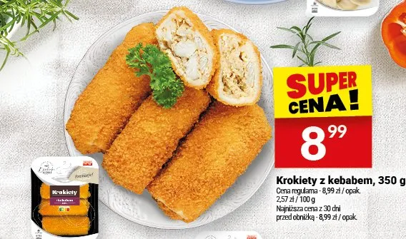 Krokiety z kebabem promocja w Twój Market