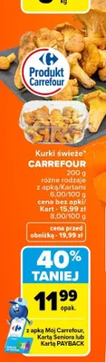 Kurki świeże Carrefour promocja w Carrefour