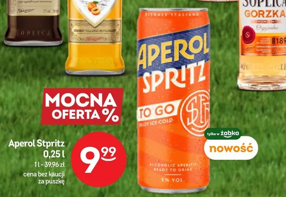 Drink Aperol Spritz To Go promocja w Żabka