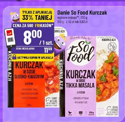 Kurczak Danie So Food promocja w POLOmarket
