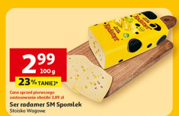 Ser radamer promocja w Auchan