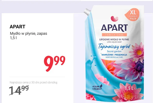 Mydło w płynie, zapas promocja w Rossmann