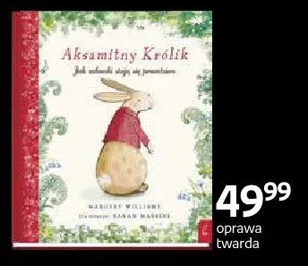 Książka Aksamitny Królik oprawa twarda promocja w Empik