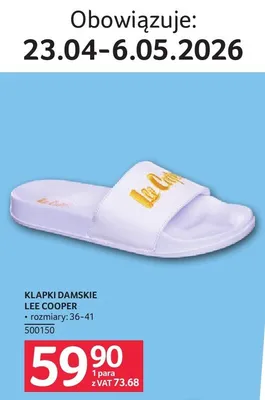 Klapki damskie Lee Cooper promocja w Selgros