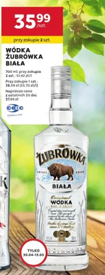 Wódka biała promocja w Stokrotka