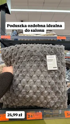 Poduszka ozdobna 45x45 cm promocja w Biedronka