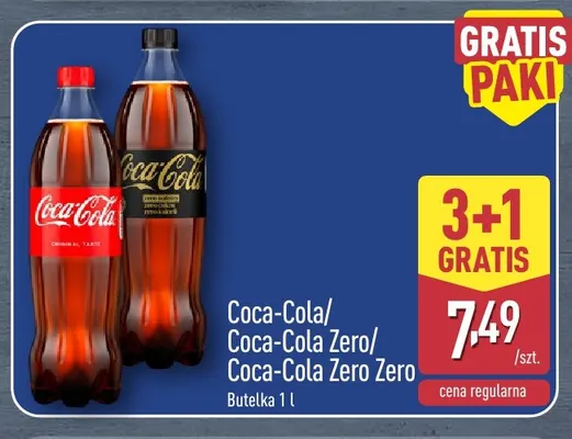 Napój gazowany Coca-Cola promocja w Aldi