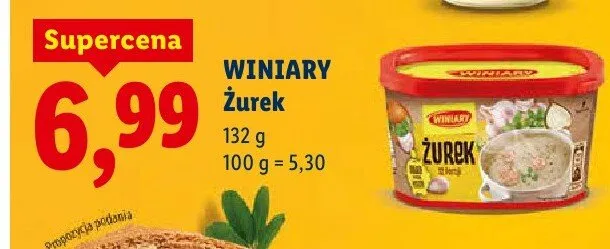 Żurek instant promocja w Lidl