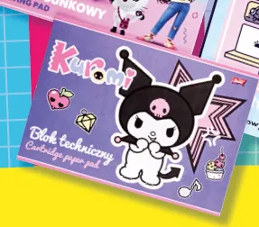 Blok techniczny Kuromi promocja w Biedronka