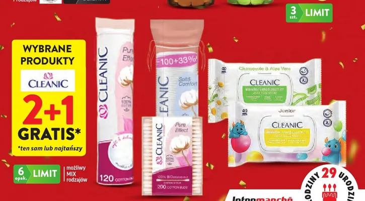 Produkty Cleanic promocja w Intermarche