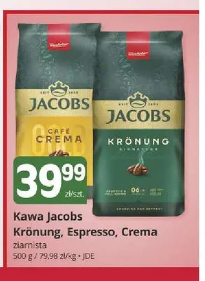 Kawa ziarnista Jacobs Krönung promocja w Marketvita