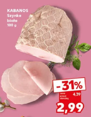 Szynka biała promocja w Kaufland