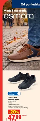 Sneakersy męskie promocja w Lidl