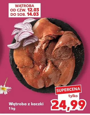 Wątroba z kaczki promocja w Kaufland