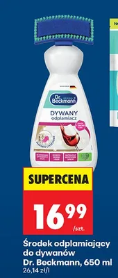 Środek odplamiający do dywanów promocja w Biedronka