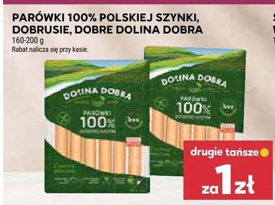 Parówki 100% polskiej szynki promocja w Stokrotka