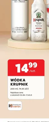 Wódka Krupnik promocja w Stokrotka
