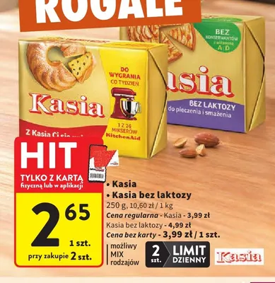 Margaryna Kasia promocja w Intermarche