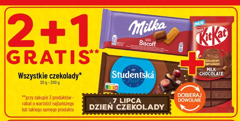 Czekolada Studentska Pečet promocja w POLOmarket