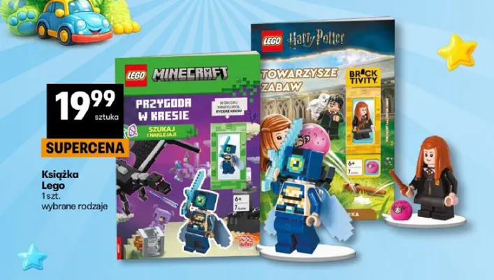 Książka Lego promocja w Delikatesy Centrum