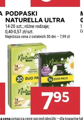 Podpaski Naturella Ultra promocja w Stokrotka