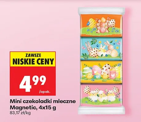 Mini czekoladki mleczne promocja w Biedronka