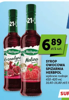 Syrop Owocowa Spiżarnia Herbapol promocja w Euro Sklep