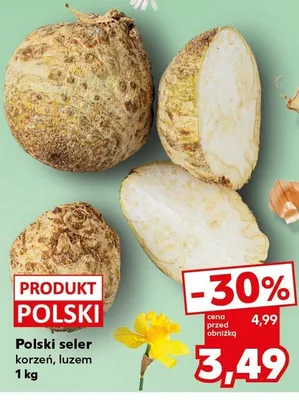 Seler korzeń, luzem promocja w Kaufland