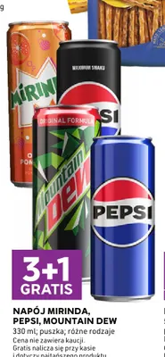 Napój gazowany Mountain Dew promocja w Stokrotka