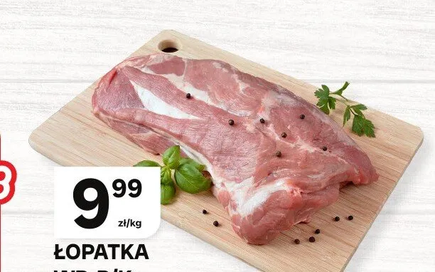 Łopatka wieprzowa bez kości promocja w Chorten