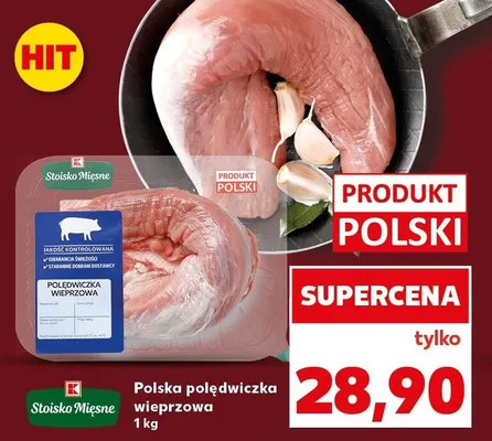 Polędwiczka wieprzowa promocja w Kaufland