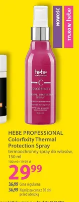 Spray termoochronny do włosów Hebe Professional Colorfixity Thermal Protection Spray promocja w Hebe