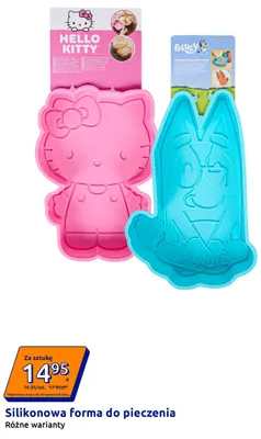 Silikonowa forma do pieczenia Hello Kitty promocja w Action