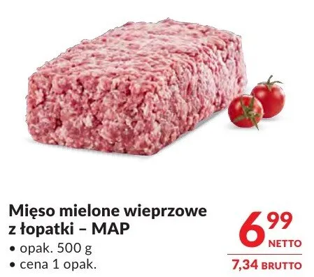 Mięso mielone wieprzowe z łopatki - MAP promocja w Makro