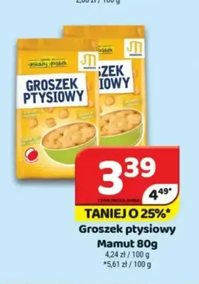 Groszek ptysiowy Mamut promocja w Delfin