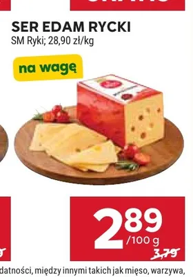 Ser Edam Rycki SM Ryki promocja w Stokrotka